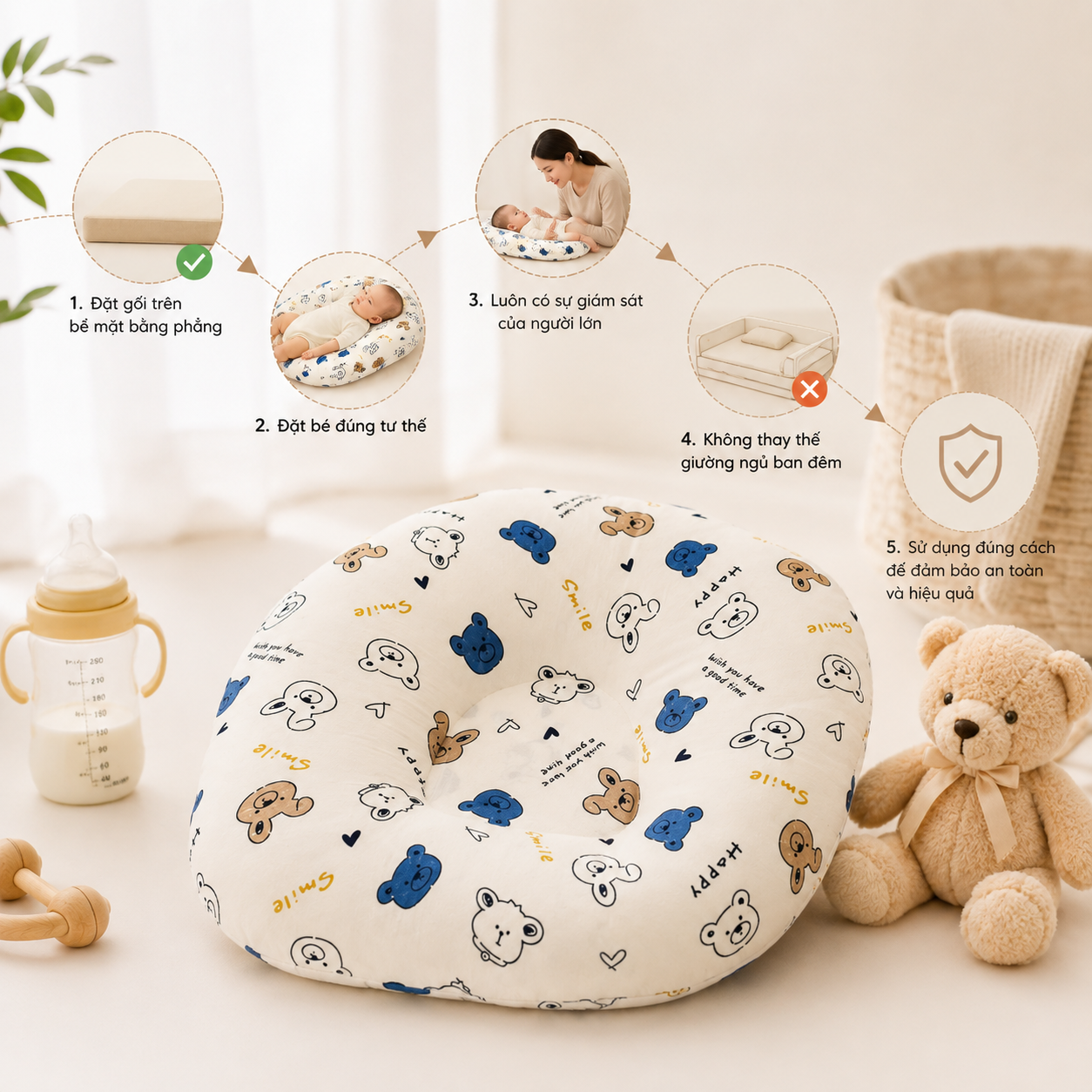 Gối Chống Trào Ngược